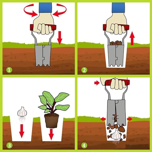 FLORA GUARD Bulb Planter with Depth Markers