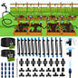 Bonviee Drip Irrigation System Kit for Garden Watering, 247FT Quick Connect - size: 247 FT - 50 FT 5/16" Tubing + 197 FT 1/4" Tubing