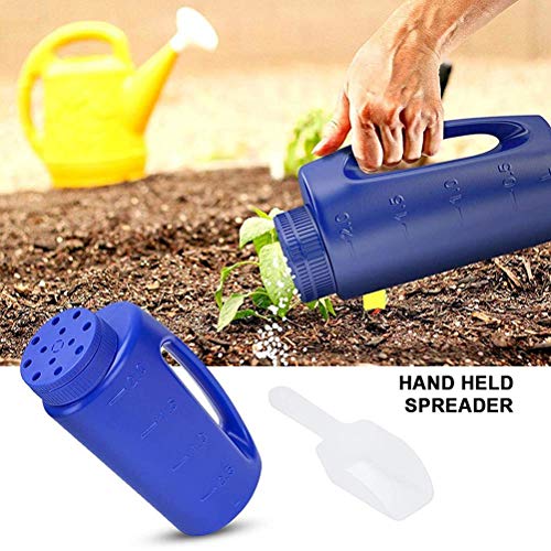 HEEPDD Grass Seed Spreader Handheld 2l Capacity,13 * 9 * 28cm