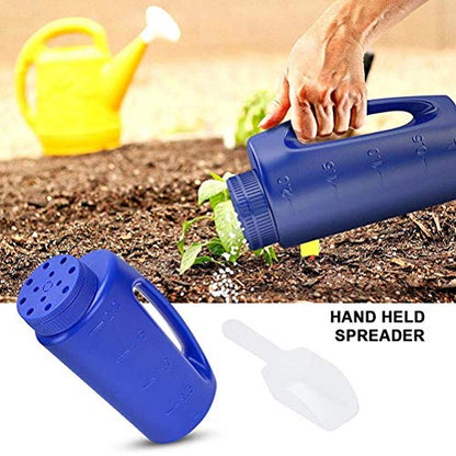 HEEPDD Grass Seed Spreader Handheld 2l Capacity,13 * 9 * 28cm