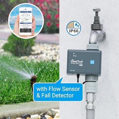 LinkTap G2S Smart Water Timer (Requires Gateway), Weather Adaptive - size: G2S timer only