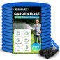 Garden Hose, 75ft Water Hose, Lightweight Outside Lawn Hose, Outdoor Hose for Yard Backyard, Collapsible & Car Wash 3/4" Connectors Manguera de Agua, Yarn Essential Lawn & Garden Watering Equipment