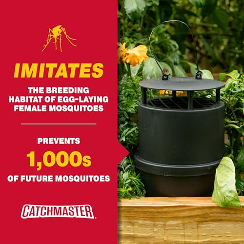 Catchmaster Oasis Ovi-Mini Mosquito Trap Refill 8-Pack, Home Outdoor Mosquito Control, Backyard Insect Killer, Replacement Glue Boards Bug Catcher, Pool, Patio, Shed & Garden Pest Control - size: Trap Refill Boards (8-Pack)
