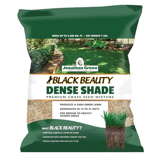 Jonathan Green Black Beauty Dense Shade Grass Seed - 7 lb - size: 7 lb