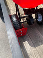 Jungle Jim's Jungle Boot to Secure Push and Some Commercial Mowers or Spreaders to Lawn and Landscape Trailer (Large) - size: Large