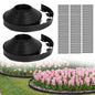 Landscape Edging Border, 2 in x 100 ft No Dig Garden Border, 150 Spikes - size: 100FT-2inch