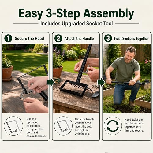 Gardzen Garden Hoe for Weeding