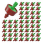 0.25 GPH Pressure Compensating Drippers for Irrigation System,50 Pack - size: 0.25 GPH 50PCS