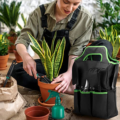 9 PCS Garden Tool Set Gardening Tool Kit Gardening Hand Tools & Storage Bag