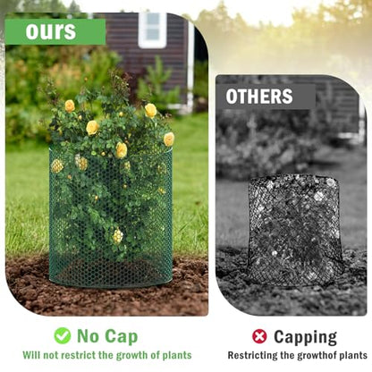 33Ft x 24In Plant Protectors from Animals, Plant Cages for Outdoor Plants - size: 33Ft x 24In