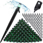 CARPATHEN 1/4" Drip Irrigation Emitters Vortex Sprinkler Parts, 100 pcs