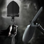 1PCS Folding Spade for Outdoor Planting Durable Gardening Hand Tools,Black