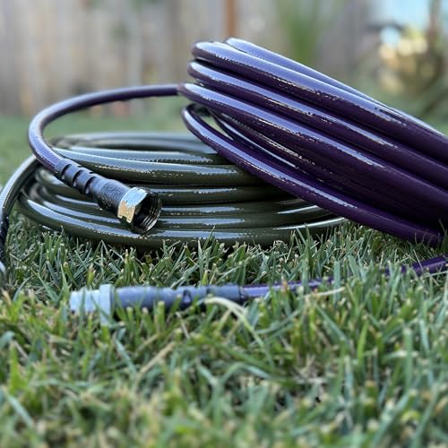 Water Right Polyurethane Garden Hose, 50 Ft, Non-toxic, 7/16” ID, Olive - color: Olive, size: 50-Foot