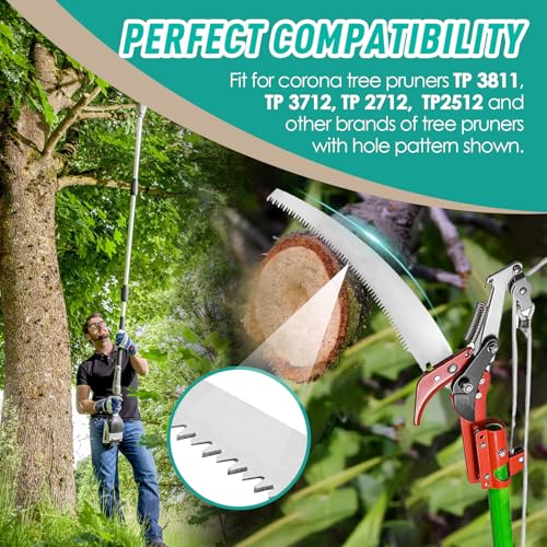 12" Pole Pruner Blade Compatible with Corona TP 3841, TP 3811, TP 3714, Etc