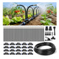 75FT High-Flow Irrigation System for Garden, 12mm Main Tubing, 40 Nozzles - size: 75Ft