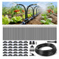 100FT High-Flow Irrigation System for Garden, 12mm Main Tubing, 60 Nozzles - size: 100Ft