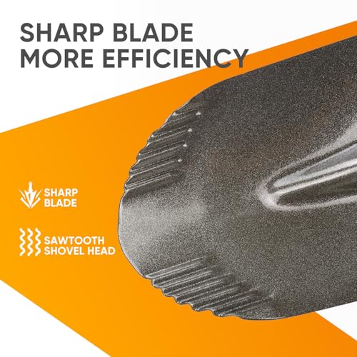 Garden Shovel, 28 inches Small, D-Handle