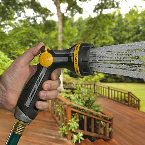 Melnor RelaxGrip Metal 8-Pattern Hose Nozzle: Thumb Operation - size: 8-Pattern, style: Thumb Control