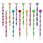 320Pcs Fairy Wand Garden Stake Beads Kit, Beaded Garden Stake Kit - color: Burst