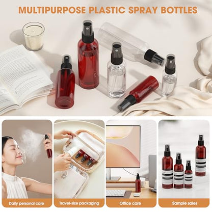 50Pack 4oz Spray Bottles 120ml Small Spray Bottle Bulk Fine Mist Sprayer - color: Red, size: 4oz-50PCS