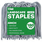4 Inch U Shape Garden Stakes Irrigation Tubing Stakes 180 Pack - size: U 4inch180pcs