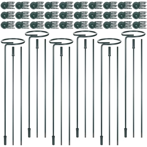 6 Pack Tall Plant Support Stakes for Indoor Outdoor Plants