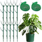 10 Pack Stackable Monstera Plant Support Stakes for Indoor & Outdoor Plants,Plant Support Structures for Climbing and Potted Plants,Plant Sticks for Vine Training & Stem Stabilization