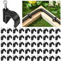 100 Pcs Drip Irrigation Tubing Mounting Clips, 1/2" and 5/8", Black - style: 1/2" and 5/8"