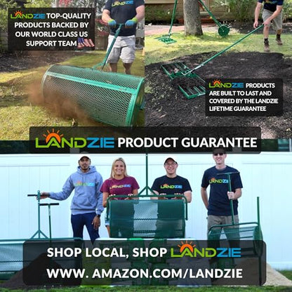 Landzie - Grass Plugger Tool, Manual Sod Cutter & Bulb Planter