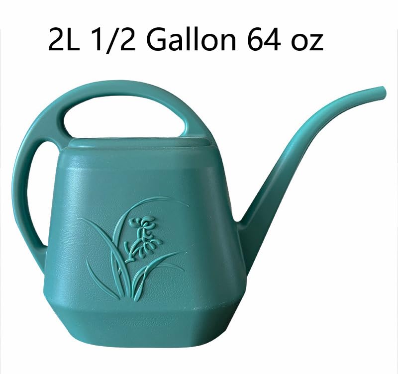 Hand Plant Watering Can - Green - 1/2 Gallon - color: Green