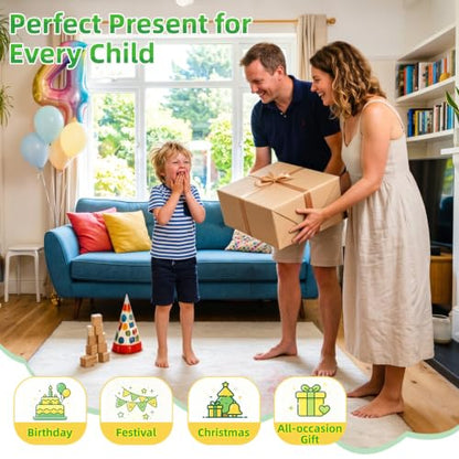 10pcs Kids Gardening Tools Set - Wheelbarrow Set for Kids3-8 - color: Light green