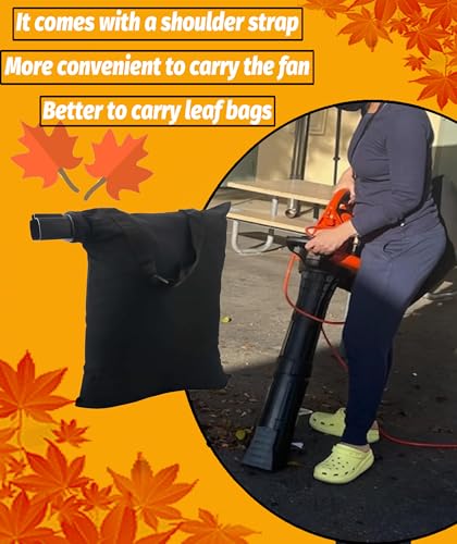 5140125-95 Leaf Blower Vacuum Upgraded Durable Zippered Leaf Collection Bag