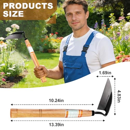 Weeding Hoe Sharp Durable bladeEffortless and efficient Weeding