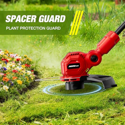 HEINPRO Cordless String Trimmer Compatible with Milwaukee M18 Battery - size: 12-INCH