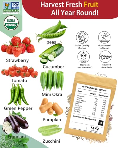 Veggies Seeds Pod Kit Compatible with AeroGarden Hydroponic Growing System - color: Veggies, size: 16-pods