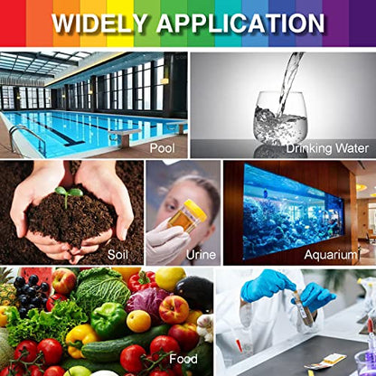 pH Test Strips, 1600 Strips Full Range Soap Making Testing Strips