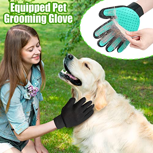 Upgraded Dog Wash Hose Attachment, 8-in-1 Sprayer Mode Garden Hose Nozzle