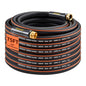 Garden Hose 100ft x 5/8", Heavy Duty Water Hose, Kink Resistant - color: Black, size: 100FT