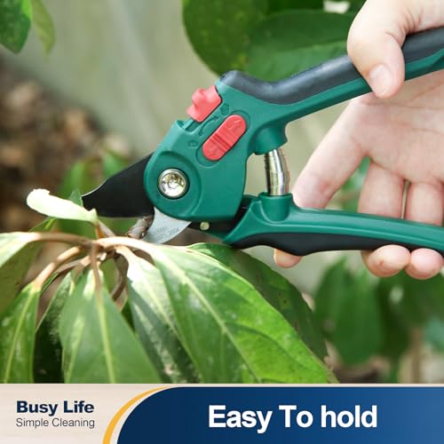 Yocada Garden Pruning Shears 2 Pack Garden Clippers Steel Shears Scissors