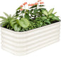 4×2×1.4FT Modular Raised Garden Bed, 3 In1 Galvanized Raised Planter