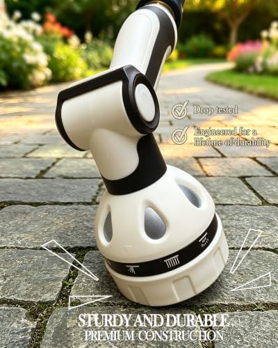 Garden Hose Nozzle - 10 Spray Patterns Water Sprayer Nozzle