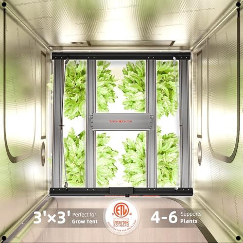 Spider Farmer G3000 LED Grow Light for Indoor Plants 300W, App Controlled - size: 3x3 Coverage, 300W