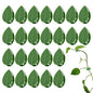 60 Pcs Plant Climbing Wall Fixture Clips, Self-Adhesive Hook for Vines - color: 60Pcs-Leaf Shaped