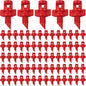 RONYOUNG 210PCS 360 Degree Misting Nozzle Irrigation, Sprinklers Sprayer for Garden Irrigation System, Micro Sprayer Refraction Automizing Drippers