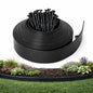 Gardzen 60-Foot x 3-Inch Landscape Edging Garden Border with 60 Spikes - color: Black, size: 3IN-60FT