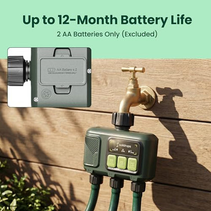 WiFi Water Timer Smart Irrigation Controller with Gateway - style: 3-Zone