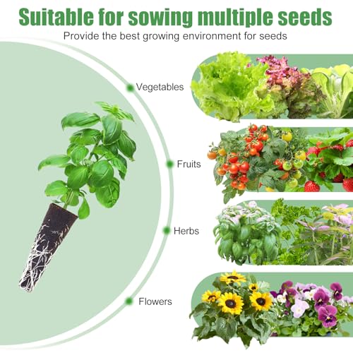 Hydroponic Grow Sponges with Seeds,Compatible with Aerogarden