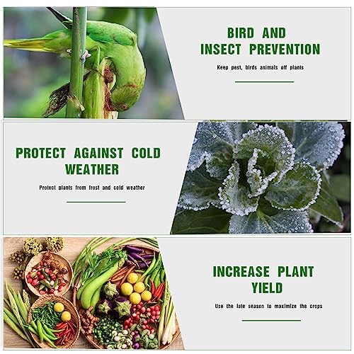 Windyun 8 x 100 ft Plant Covers Freeze Protection