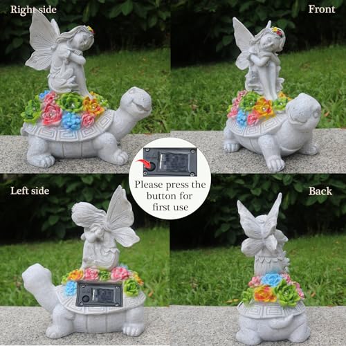 Solar Turtles For Outdoors Solar Turtle Garden Decor Solar Turtle Lights - style: Modern
