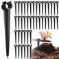 50 Pcs Irrigation Support Stakes Garden Tubing Hose Holder 1/2 Inch